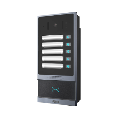 Fanvil i63 IP-видеодомофон, накладной, IP66, IK07, 5 кнопок